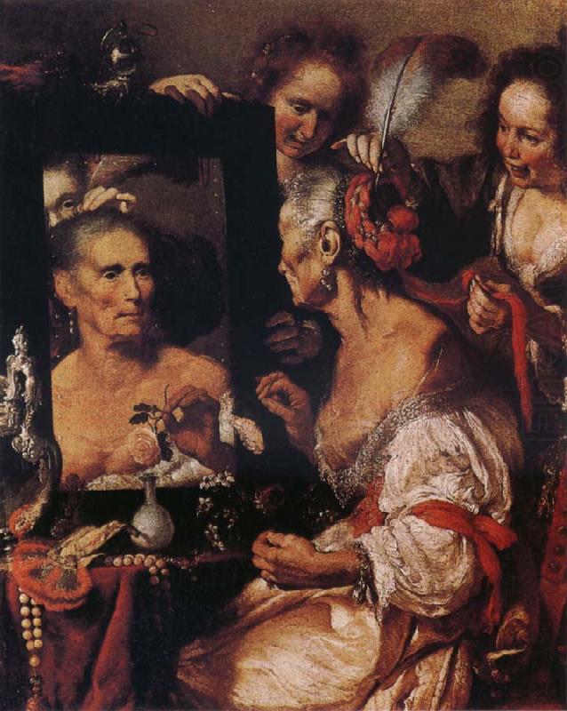 Vanitas Allegory, Bernardo Strozzi